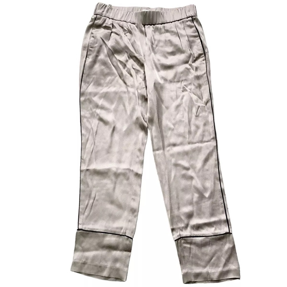 Brunello Cucinelli 4 Pull On Beige Cream Dress Pants Silky